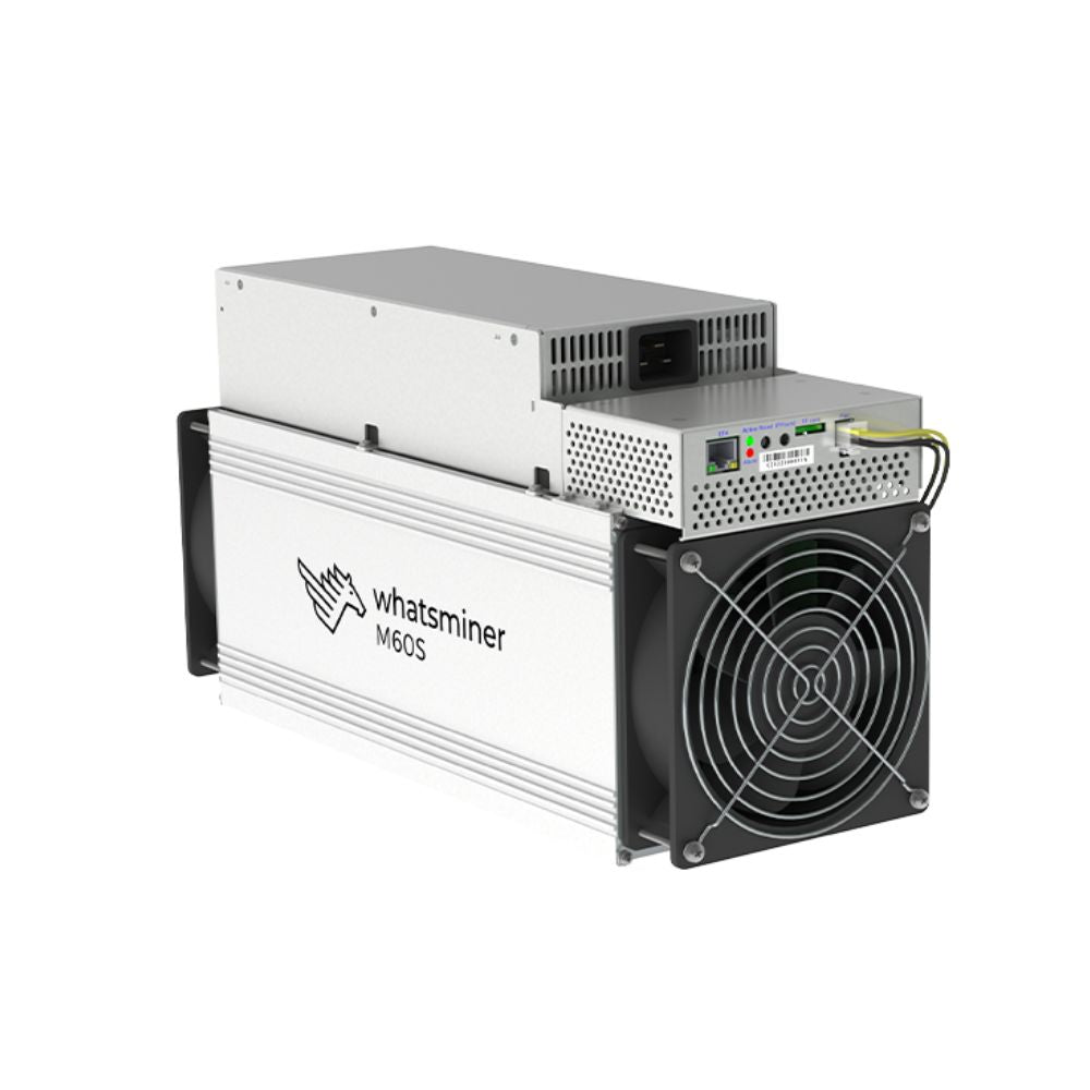 WHATSMINER M60S+ 17J 204/206T High Efficency ASIC Miner