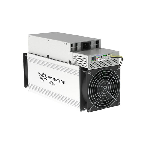 WHATSMINER M60S+ 17J 204/206T High Efficency ASIC Miner
